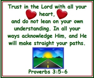 Proverbs 3 vs 5-6